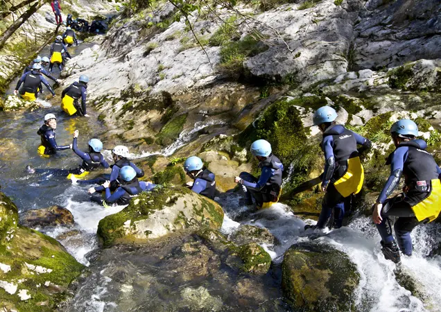 Barranquismo y Descenso de Cañones en Cangas de Onís (Asturias)